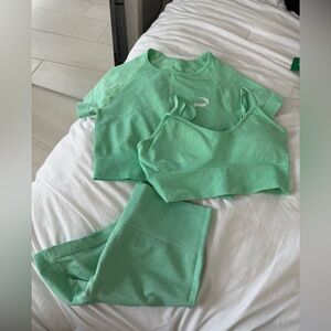 3 piece workout set (GREEN)